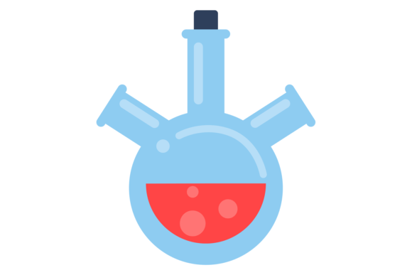 Visual Chemistry: The Lab Glass Flask Color Icon Explained