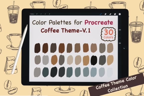 Warm Up Your Procreate Art with Coffee Color Palettes