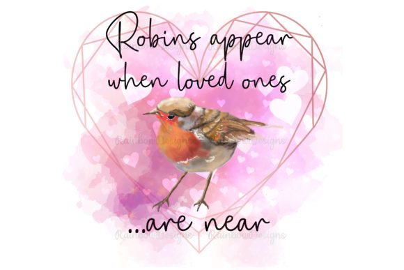 Watercolour Robin Frame: A Touch of Sentimental Design